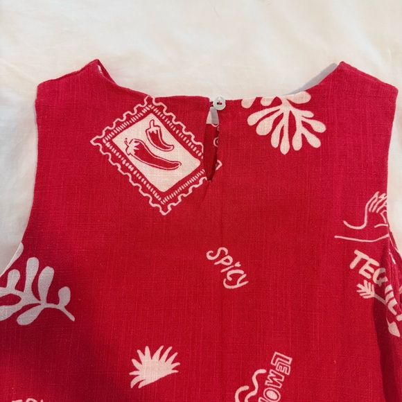 Paper Heart Linen Tequila Anthropologie Dress - Picture 8 of 9